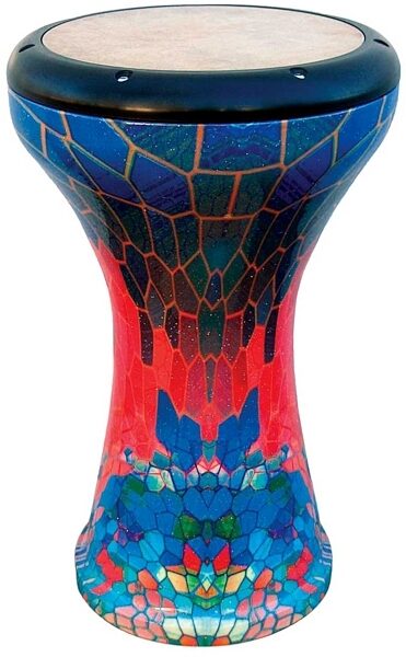 open zoom image for Remo Ergo-Drum Doumbek, Sapphire Ruby Finish