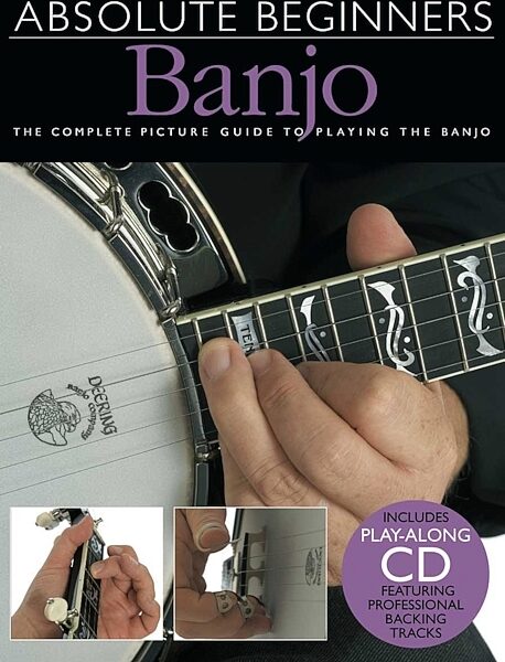 open zoom image for Absolute Beginners Banjo Book and CD, Main