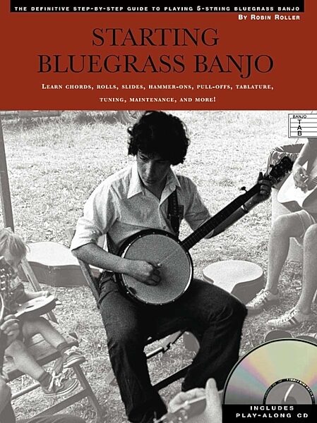 open zoom image for Starting Bluegrass Banjo Book and CD, Main