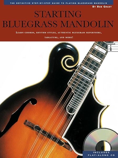 open zoom image for Starting Bluegrass Mandolin Book and CD, Main
