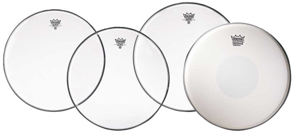 open zoom image for Remo Clear Emperor Drumhead Pro Pack, Main