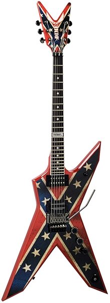 open zoom image for Dean Dimebag Dixie Rebel Electric Guitar (with Case), Main