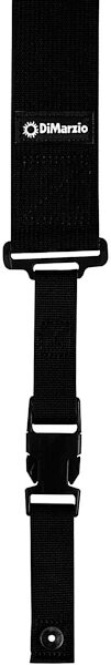 open zoom image for DiMarzio DD2800 3" Nylon ClipLock Guitar Strap, Black, Main