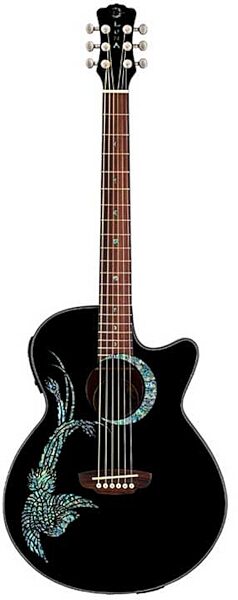 open zoom image for Luna Fauna Series Phoenix Acoustic-Electric Guitar, Main
