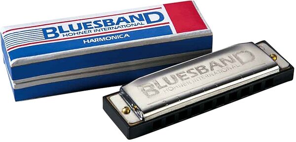 open zoom image for Hohner Blues Band Harmonica, Main
