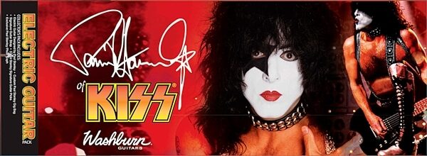 open zoom image for Washburn PS80K Paul Stanley Electric Guitar Pack, Box Shot