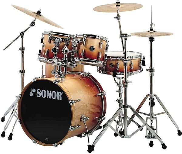 open zoom image for Sonor Force 2007 Stage1 Standard 5-Piece Drum Shell Kit, Autumn Fade