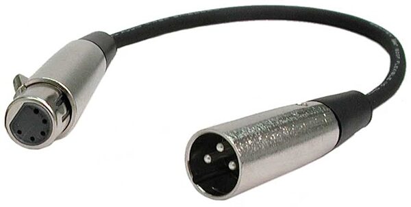 open zoom image for Hosa DMX512 2-Conductor XLR3-M to XLR3-F Cable, 5 foot, DMX-305, Main