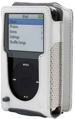 open zoom image for Belkin Flip Case for iPod Video 5th Generation, White