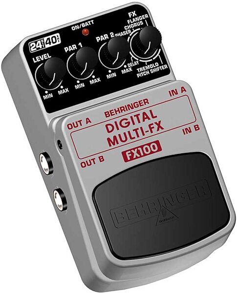 open zoom image for Behringer FX100 Digital Stereo Multi-Effect Pedal, Main