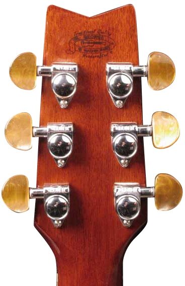 open zoom image for Washburn F11SC Folk Acoustic Guitar, Headstock
