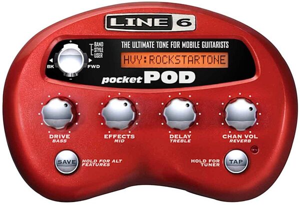 open zoom image for Line 6 Pocket POD Guitar Amp Modeling Processor, New, Alternate
