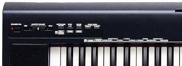 open zoom image for Yamaha NP-30 Portable Grand Digital Piano, Panel
