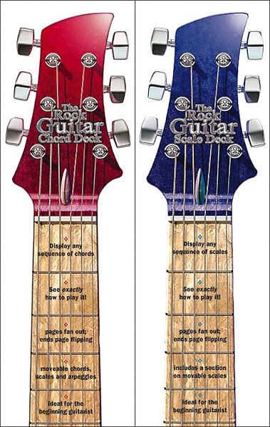 open zoom image for The Rock Guitar Chord and Scale Decks Package, Main