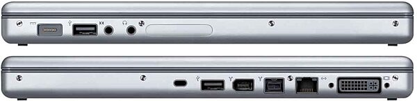 open zoom image for Apple MacBook Pro Notebook Computer with Intel Core (2.2GHz, 15.4 in.), Connections View