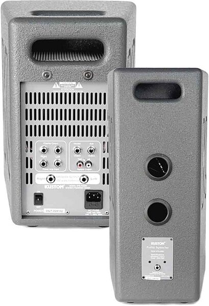 open zoom image for Kustom Profile 2 PA Package with Roller Bag, Rear