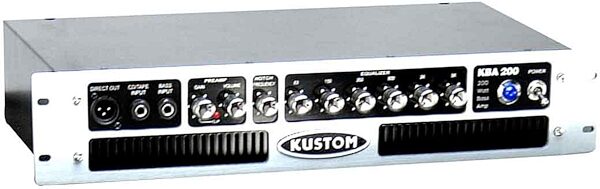 open zoom image for Kustom DE200 Deep End Bass Amplifier Head (200 Watts), Main