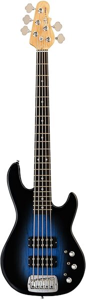 open zoom image for G&L Tribute L-2500 5-String Electric Bass (with Gig Bag), Blueburst