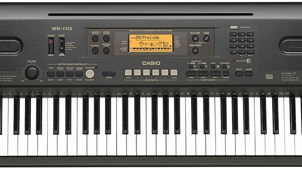 open zoom image for Casio WK110 76-Key Electronic Keyboard, Panel