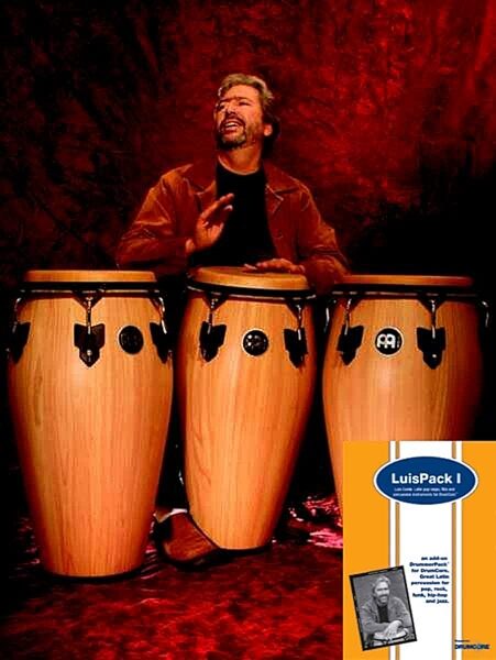 open zoom image for Submersible Music Luis Conte Pack 1 DrummerPack, Main