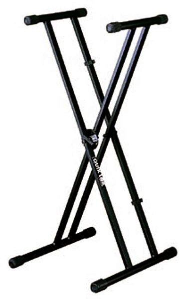 open zoom image for QuikLok QLX21 Double Braced X-Style Keyboard Stand, Main