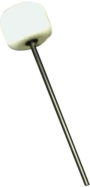 open zoom image for Danmar 206 White Felt Bass Drum Beater, Main