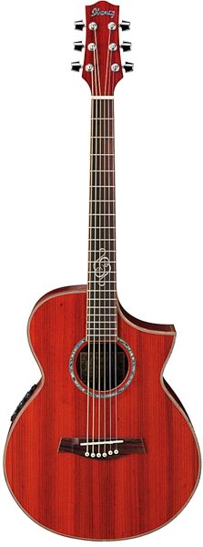 open zoom image for Ibanez EWC30PDE Exotic Wood Mini Acoustic-Electric Guitar, Main