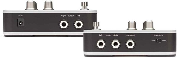 open zoom image for Fishman AFX Delay Acoustic Guitar Pedal, Front and Rear
