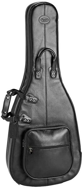 open zoom image for Reunion Blues Acoustic Guitar Bag, Black Leather