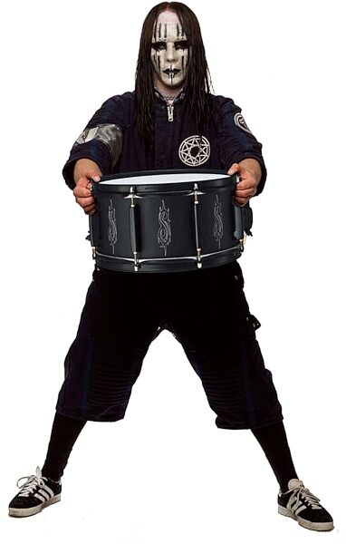 open zoom image for Pearl JJ1365 Joey Jordison Model Steel Snare Drum, With Joey