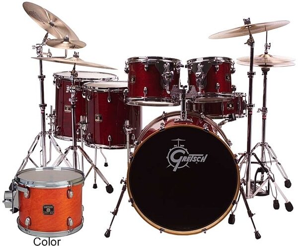 open zoom image for Gretsch MCE825 Catalina Limited Maple 6-Piece Shell Kit, Amber