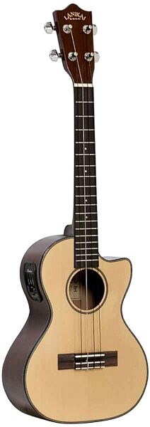 open zoom image for Lanikai STEQ Spruce Series Tenor Cutaway Acoustic-Electric Ukulele, Alternate View