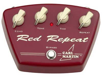 open zoom image for Carl Martin Red Repeat Echo Pedal, Main