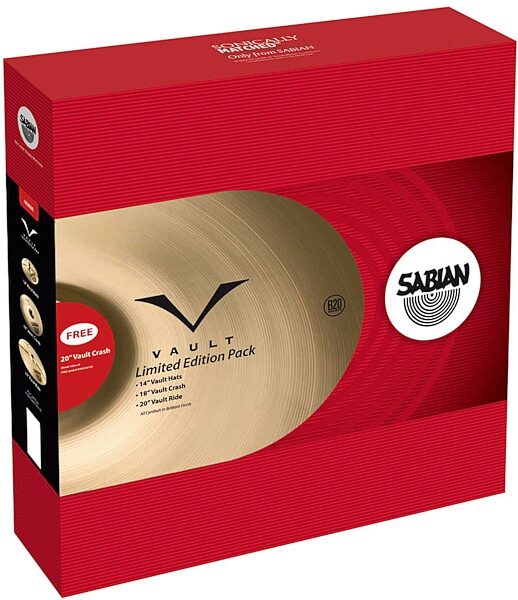 open zoom image for Sabian Vault Limited Edition Pack, Main