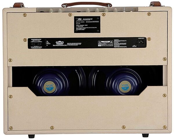 open zoom image for Vox Heritage Collection AC30H2 Handwired Guitar Combo Amplifier (30 Watts, 2x12 in.), Rear