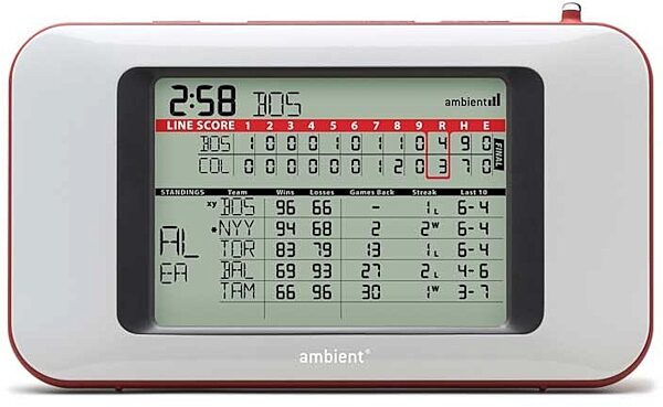 open zoom image for Ambient Baseball Scorecast, Main