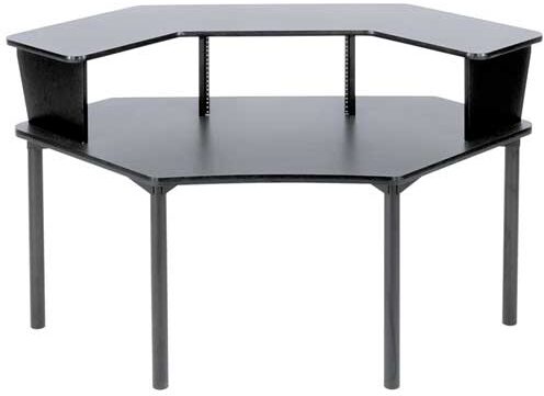 open zoom image for Middle Atlantic MDV-CNR1 MultiDesk Video Corner Desk, Main