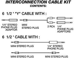 open zoom image for Rockman ROCK CK Interconnection Cable Kit for Ace, Main