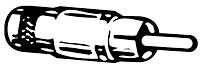 open zoom image for Neutrik NYS352 RCA Male Shielded Barrel Connector, Main
