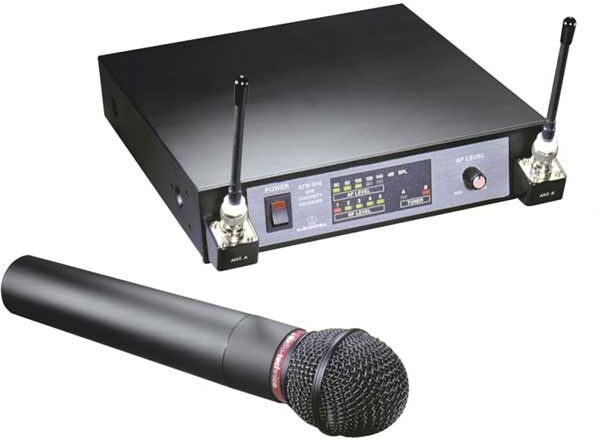 open zoom image for Audio Technica 1400 Series Handheld Wireless System (Model ATW1452), Main