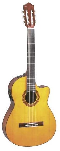 open zoom image for Yamaha CGX111SC Acoustic-Electric Classical Guitar, Main