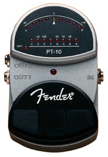 open zoom image for Fender PT10 Chromatic Pedal Guitar Tuner, Main