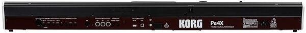 open zoom image for Korg Pa4X Oriental Professional Arranger Workstation Keyboard, 76-Key, Rear