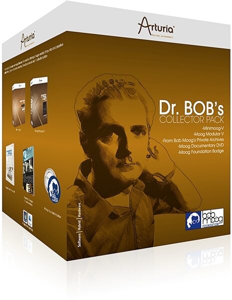 open zoom image for Arturia Dr. Bob's Limited Edition Bob Moog Collector Pack Software, Main