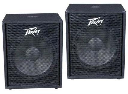 open zoom image for Peavey PV118D Powered Subwoofer (300 Watts, 1x18"), Pair
