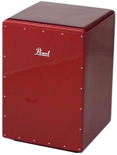 open zoom image for Pearl Boom Box Fiberglass Cajon, Red Sparkle