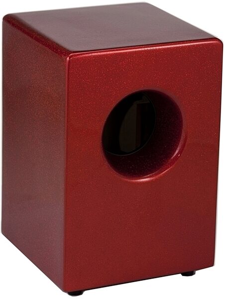 open zoom image for Pearl Boom Box Fiberglass Cajon, Red Sparkle Back