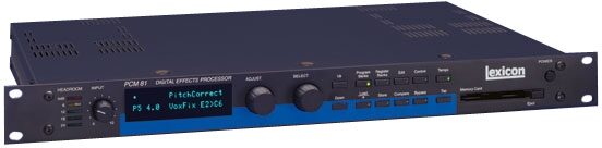 open zoom image for Lexicon PCM81 Stereo Digital Effects Processor, Main