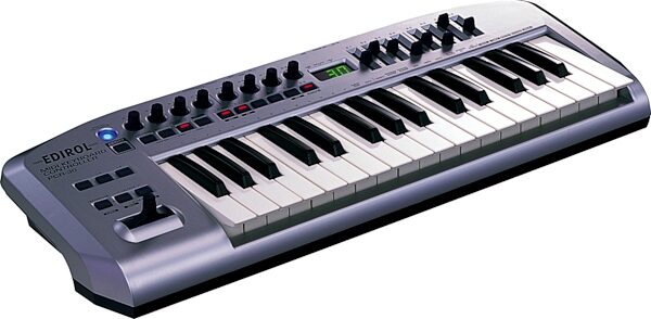 open zoom image for Edirol PCR30 32-Key USB MIDI Keyboard Controller, Angle