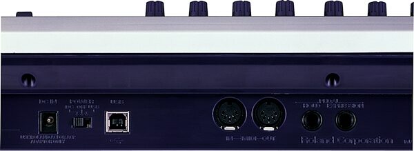 open zoom image for Edirol PCR30 32-Key USB MIDI Keyboard Controller, Rear